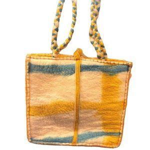 Wool Blanket Boho Bag